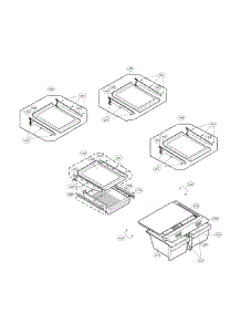 Refrigerator Parts parts for Lg Refrigerator LDC22720TT/00 from AppliancePartsPros.com