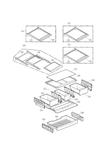 Refrigerator Parts parts for Lg Refrigerator LFX28991ST/00 from AppliancePartsPros.com