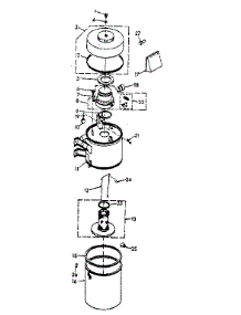 Vacuum Cleaner Parts parts for Kenmore Vacuum 116504 from AppliancePartsPros.com