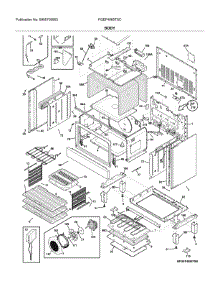 Body parts for Frigidaire Range FGEF4085TSC from AppliancePartsPros.com