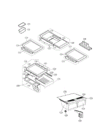 Refrigerator Parts parts for Lg Refrigerator LDN22735ST/00 from AppliancePartsPros.com