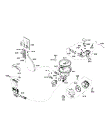 Pump Assy parts for Kenmore Dishwasher 630.16302406 (63016302406, 630 16302406) from AppliancePartsPros.com