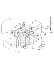 Cabinet Assy parts for Kenmore Dishwasher 630.16302406 (63016302406, 630 16302406) from AppliancePartsPros.com