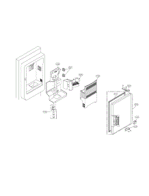 Ice Maker & Ice Bank parts for Lg Refrigerator LFX23961SB/00 from AppliancePartsPros.com