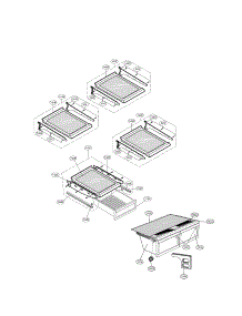 Refrigerator Parts parts for Lg Refrigerator LFX23961SB/00 from AppliancePartsPros.com