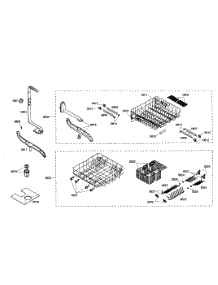 Rack Assy parts for Kenmore Dishwasher 630.16309401 (63016309401, 630 16309401) from AppliancePartsPros.com