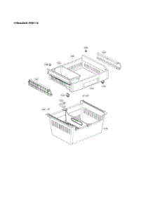 Freezer Parts parts for Lg Refrigerator LDCS24223S/00 from AppliancePartsPros.com
