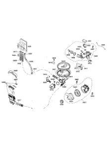 Pump Assy parts for Kenmore Dishwasher 630.16302403 (63016302403, 630 16302403) from AppliancePartsPros.com