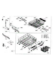Rack Assy parts for Kenmore Dishwasher 630.16309400 (63016309400, 630 16309400) from AppliancePartsPros.com