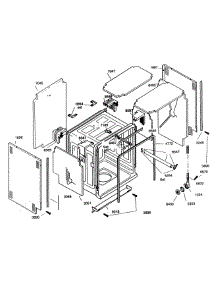 Tank Assy parts for Kenmore Dishwasher 630.16309400 (63016309400, 630 16309400) from AppliancePartsPros.com