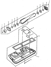 Power-Team parts for Kenmore Vacuum 860.28732080 (86028732080, 860 28732080) from AppliancePartsPros.com