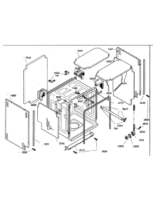Canibnet Parts parts for Kenmore Dishwasher 630.17303400 (63017303400, 630 17303400) from AppliancePartsPros.com