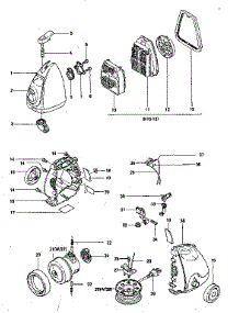 Unit Parts parts for Kenmore Vacuum 346.2255180 (3462255180, 346 2255180) from AppliancePartsPros.com