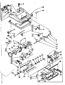Vacuum Cleaner parts for Kenmore Vacuum 116.39840 (11639840, 116 39840) from AppliancePartsPros.com