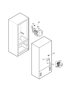 Ice And Water Maker parts for Lg Refrigerator LFC20760SB/00 from AppliancePartsPros.com