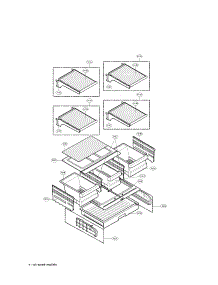 Refrigerator Parts Assembly parts for Lg Refrigerator LFC21770ST/04 from AppliancePartsPros.com