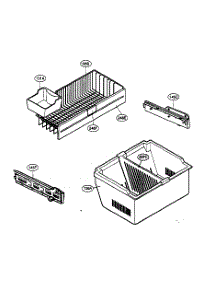 Freezer Parts parts for Lg Refrigerator LFC20740SW/00 from AppliancePartsPros.com