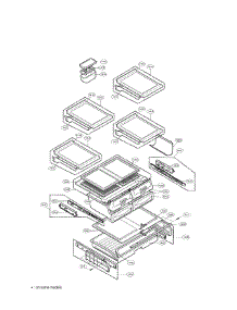 Refrigerator Parts parts for Lg Refrigerator LFD21860ST/00 from AppliancePartsPros.com