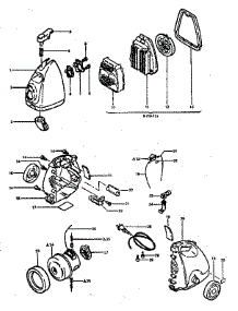 Unit Parts parts for Kenmore Vacuum 346.2701080 (3462701080, 346 2701080) from AppliancePartsPros.com