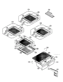 Refrigerator Parts parts for Lg Refrigerator LFC20740ST/00 from AppliancePartsPros.com