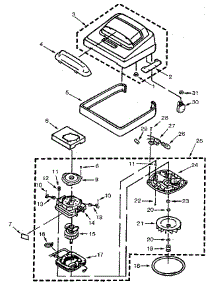 Base Assembly parts for Kenmore Vacuum 860.31775 (86031775, 860 31775) from AppliancePartsPros.com