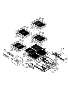 Refrigerator Parts parts for Lg Refrigerator LFX21960ST/00 from AppliancePartsPros.com