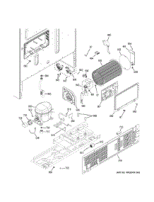 Machine Compartment parts for Ge Refrigerator GNE29GGKIWW from AppliancePartsPros.com