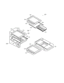 Refrigerator Parts parts for Lg Refrigerator LRDC22743ST/00 from AppliancePartsPros.com
