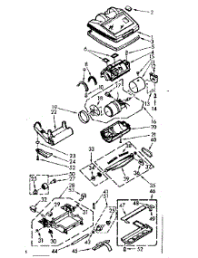 Vacuum Cleaner Parts parts for Kenmore Vacuum 116.30971 (11630971, 116 30971) from AppliancePartsPros.com