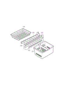 Freezer Parts parts for Lg Refrigerator LMX25964ST/01 from AppliancePartsPros.com