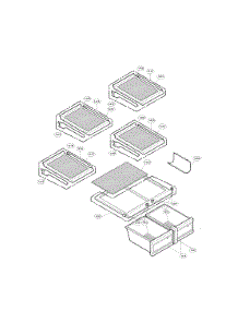 Refrigerator Parts parts for Lg Refrigerator LMX25964ST/01 from AppliancePartsPros.com