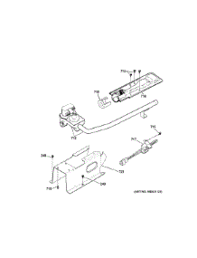 Gas Valve & Burner Assembly parts for Ge Dryer GTDP200GF5WS from AppliancePartsPros.com