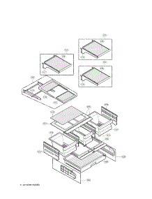 Refrigerator Parts parts for Lg Refrigerator LFX21975ST/00 from AppliancePartsPros.com