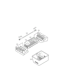 Freezer Parts parts for Lg Refrigerator LFX25961SB/01 from AppliancePartsPros.com