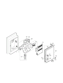 Ice Bank Part parts for Lg Refrigerator LFX25950TT/00 from AppliancePartsPros.com
