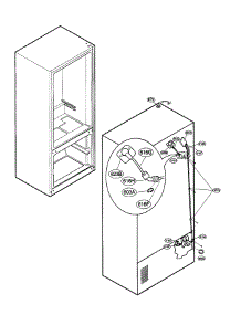 Ice / Maker Parts parts for Lg Refrigerator LFX25950SW/00 from AppliancePartsPros.com