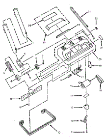 Power Mate parts for Kenmore Vacuum 860.2739900 (8602739900, 860 2739900) from AppliancePartsPros.com