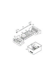 Freezer Parts parts for Lg Refrigerator LFX21976ST/00 from AppliancePartsPros.com