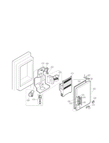 Ice Bank Parts parts for Lg Refrigerator LFX28977SB/00 from AppliancePartsPros.com