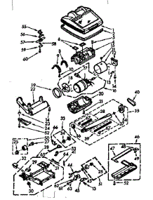 Nozzle And Motor Assembly parts for Kenmore Vacuum 116.32900 (11632900, 116 32900) from AppliancePartsPros.com