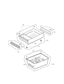 Freezer Parts parts for Lg Refrigerator LFX28978SB/00 from AppliancePartsPros.com