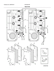 Induction parts for Frigidaire Range CGIF3061NFF from AppliancePartsPros.com
