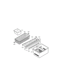 Freezer Parts parts for Lg Refrigerator LMX25984SB/00 from AppliancePartsPros.com