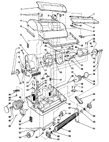 Figure B parts for Kenmore Vacuum 204.8778180 (2048778180, 204 8778180) from AppliancePartsPros.com