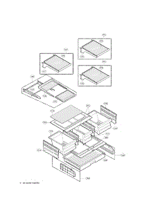 Refrigerator Parts parts for Lg Refrigerator LFX25975SB/01 from AppliancePartsPros.com