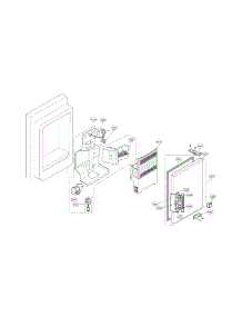 Ice Bank Parts parts for Lg Refrigerator LFX25975SB/01 from AppliancePartsPros.com