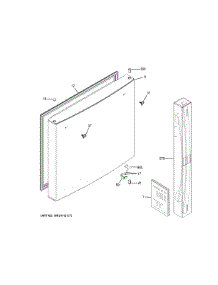 Freezer Door parts for Ge Refrigerator GBE21DSKARSS from AppliancePartsPros.com