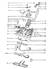 Nozzle And Motor Assembly parts for Kenmore Vacuum 860.C6446A/AT (860C6446A/AT, 860 C6446A/AT) from AppliancePartsPros.com