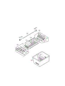 Freezer Parts parts for Lg Refrigerator LFX25975ST/01 from AppliancePartsPros.com