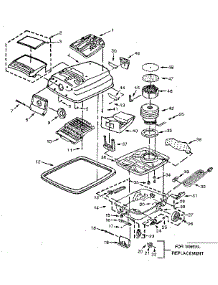 Vacuum Cleaner Parts parts for Kenmore Vacuum 860.5417000 (8605417000, 860 5417000) from AppliancePartsPros.com